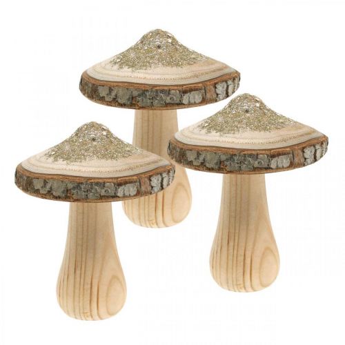 Champignon deco en bois - Fiesta Republic