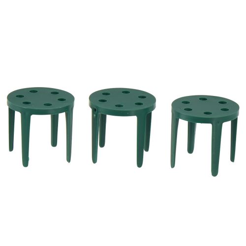Article Porte-épingles support de composition florale pour mousse florale vert 3cm 50 pcs