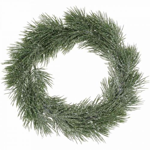 Floristik24 Couronne de Noël branches de sapin artificielles enneigées Ø30cm