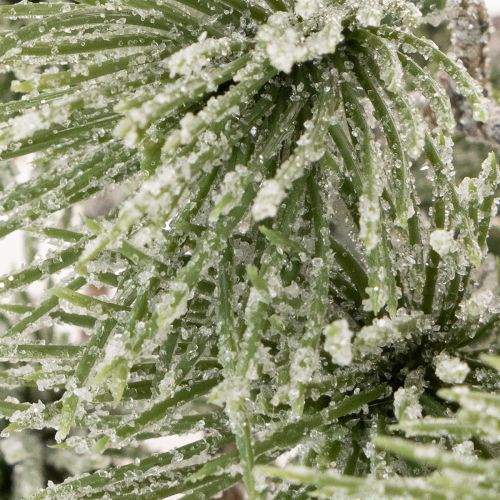 Set de 3 branches de pin artificielles 55 cm pour décoration hivernale | Floristik24.fr