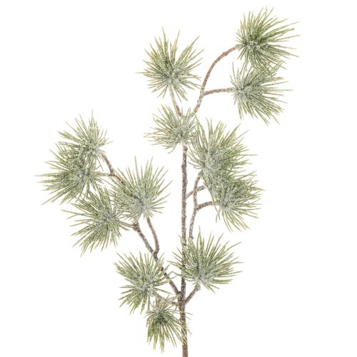 Set de 3 branches de pin artificielles 55 cm pour décoration hivernale | Floristik24.fr