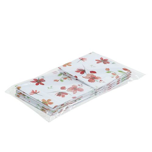 Floristik24 Sac en papier imprimé 10,5 x 10,5 cm 8 p.