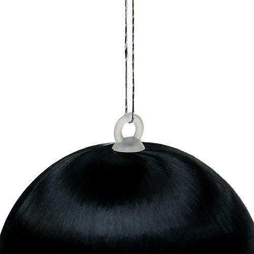 Article Boule en plastique noir Ø 6 cm 6 p.