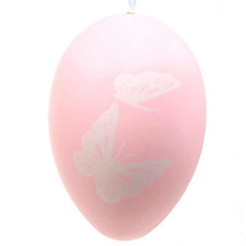 Œufs de Pâques à suspendre Motif papillon Pastel 12 cm 4 p.