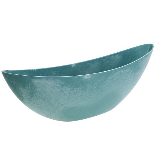 Bol décoratif pour plantes bleu 56cm x 13,5cm H17,5cm 1 pièce
