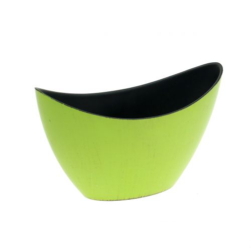 Floristik24 Bol décoratif vert 20cm x 9cm H11,5cm