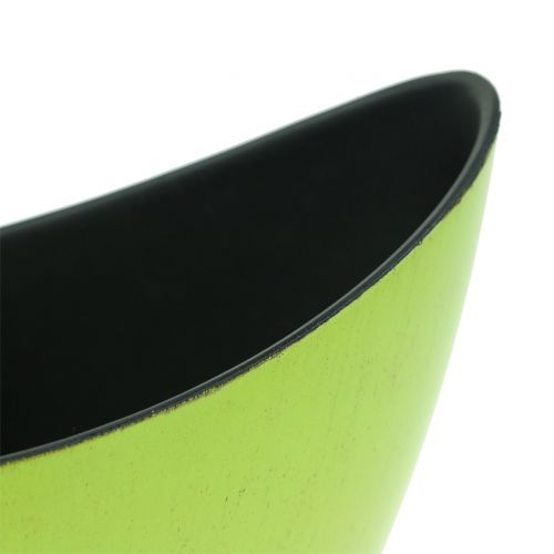 Floristik24 Bol décoratif vert 20cm x 9cm H11,5cm