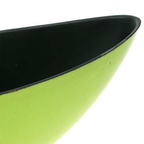 Floristik24 Bol décoratif vert 39cm x 12cm H13cm