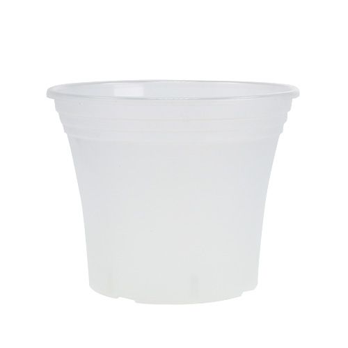 Article Pot en plastique “Irys” transparent Ø17cm, 1pièce