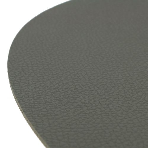 Floristik24 Set de table en similicuir gris 4pcs