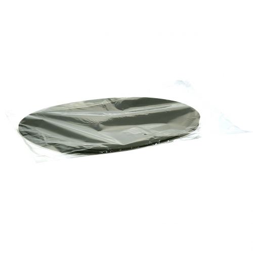 Floristik24 Set de table en similicuir gris 4pcs