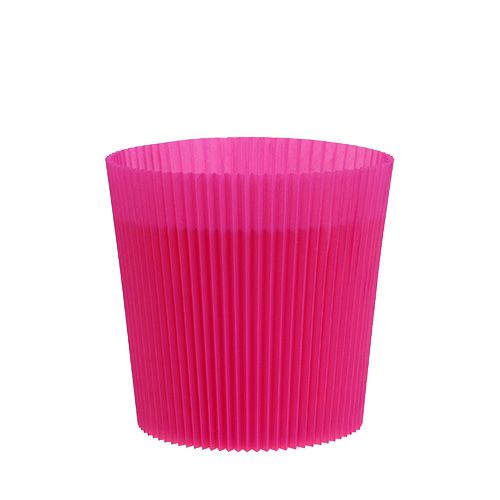Floristik24 Poignets plissés Cerise 10,5cm 100 pièces