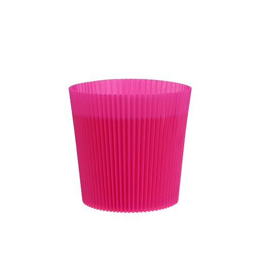 Floristik24 Poignets plissés Cerise 8.5cm 100p