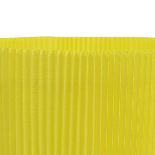 Article Poignets plissés jaune 18,5cm 100pcs.