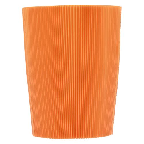 Article Poignets plissés pour pots de fleurs orange 14,5cm 100pcs