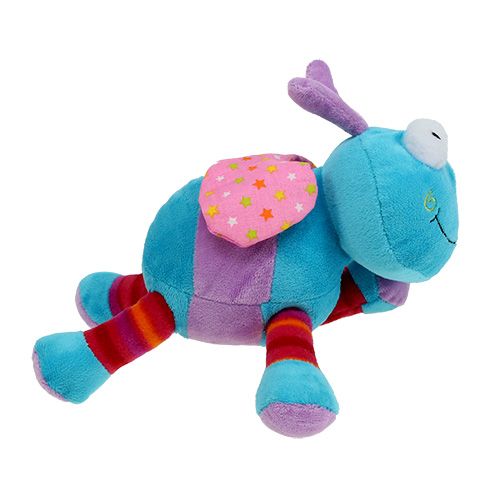 Floristik24 Papillon de peluche 22,5cm Bleu