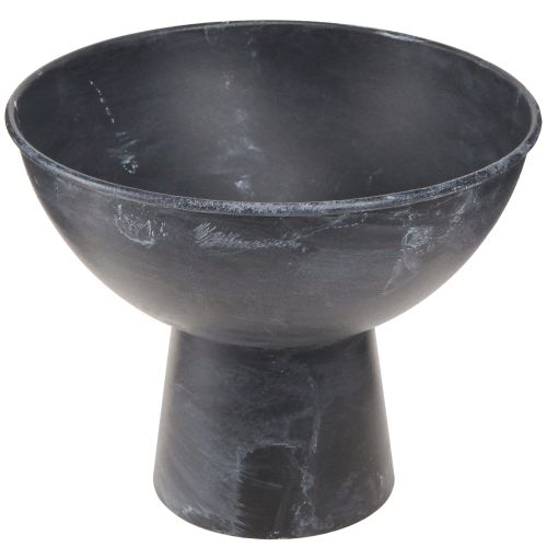 Article Bol à plantes en métal anthracite Ø20,5cm 2pcs