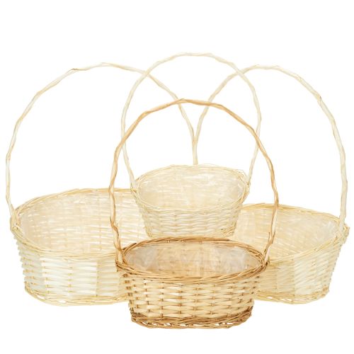 Panier cadeau à anse en osier, tailles variées acheter | Floristik24.fr