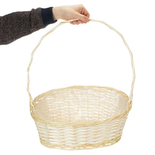 Panier cadeau panier en osier 44cm x 36cm | Floristik24.fr
