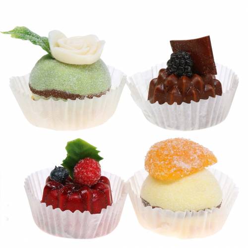 Tartelettes artificiellement triées 4cm 4pcs