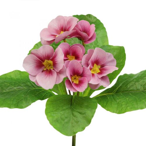 Floristik24 Primevères Fleurs Artificielles Primevères Rose H25cm