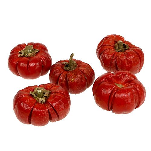 Floristik24 Citrouille Minis Fruits Secs Rouge 250g