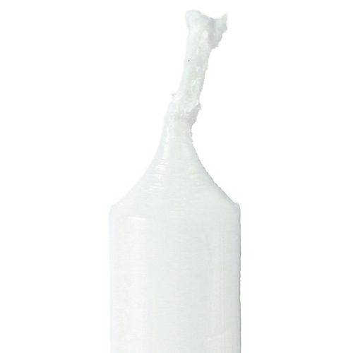 Article Bougies poupée 10 mm Bougies Wiedemann blanches 65/10 50 pièces