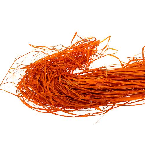 Floristik24 Raphia liber, flair liber orange 250gr