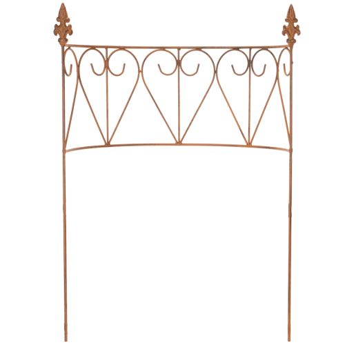 Article Tuteur métallique pour parterres de fleurs et décoration de jardin polyvalente, 60 cm