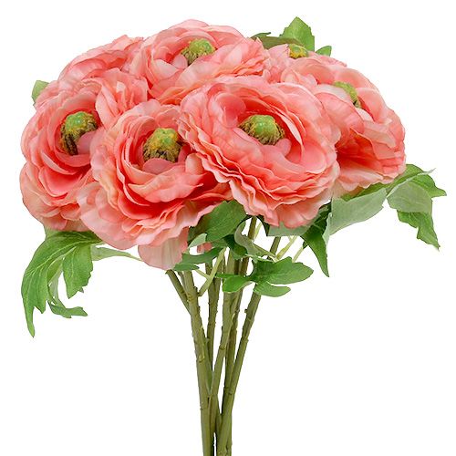 Floristik24.fr Renoncule en rose clair et rose vif 27cm 8P - acheter pas  cher en ligne