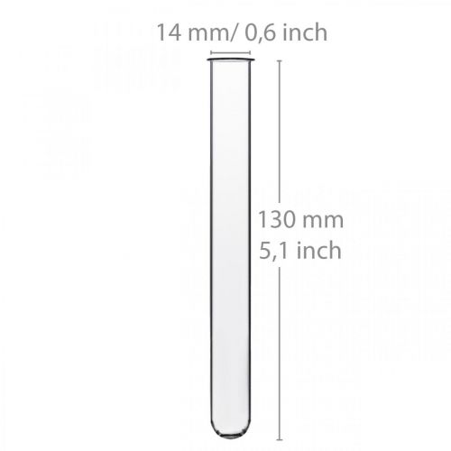 Article Tube à essai 130 mm × 14 mm