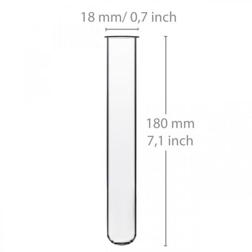 Article Tube à essai 180 mm × 18 mm