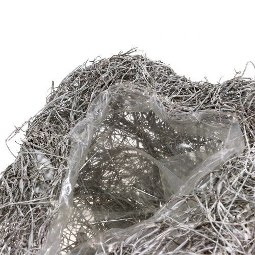 Cœur à garnir en sarments de vigne blanchi 35 x 23 cm 1 p. | Floristik24.fr