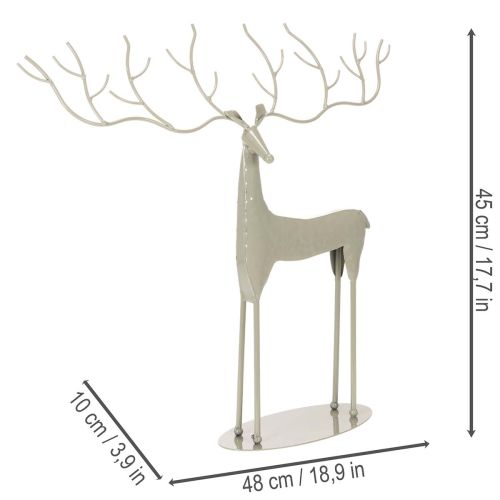 Sculpture de cerf décorative