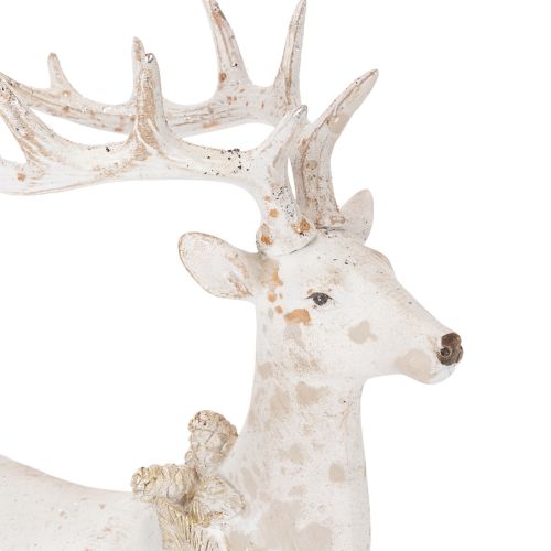 Décoration Figurine Cerf Assis