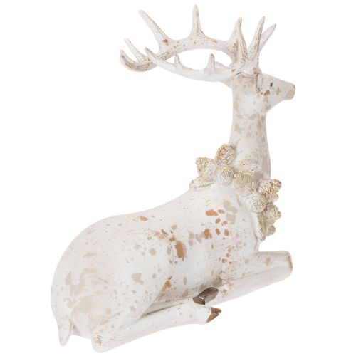 Décoration Figurine Cerf Assis