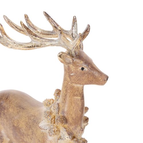 Figurine décorative cerf en