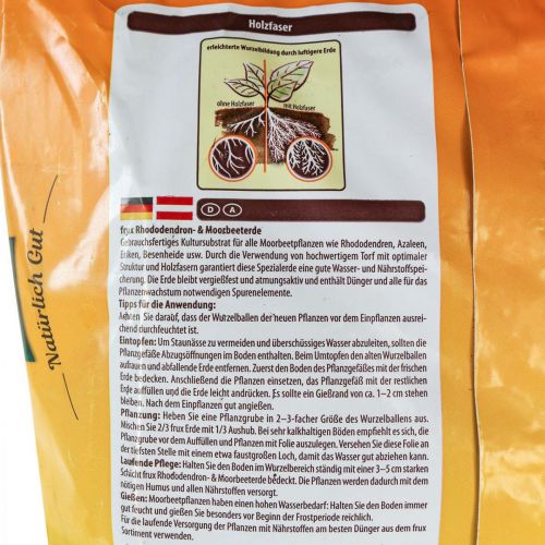 Article Terreau FRUX Terreau de rhododendrons et terreau d'éricacées 18l