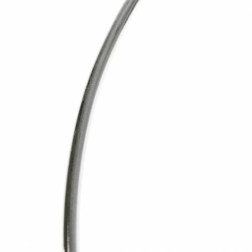 Floristik24 Bague Deco argent Ø30cm 4pièces