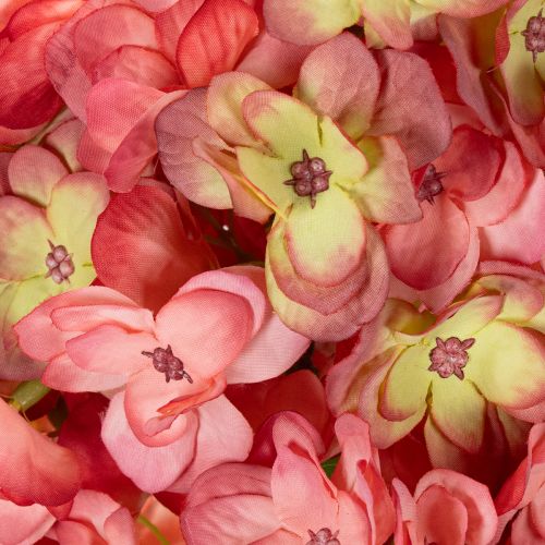 Article Fleur d'hortensia artificielle élégante, idéale pour une décoration de chambre attrayante, 62 cm