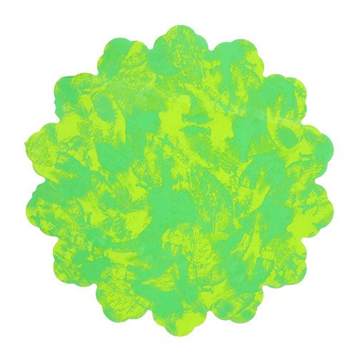 Manchettes rosaces Ø 38 cm vert 50 p. | Floristik24.fr