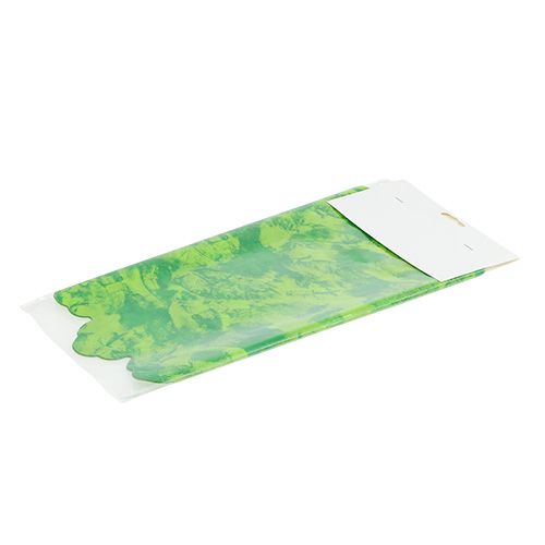 Manchettes rosaces Ø 48 cm vert pomme 50 p. | Floristik24.fr