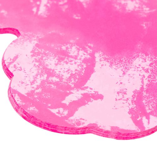 Manchette ronde pour bouquets 38 cm rose vif | Floristik24.fr