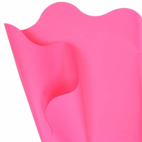 Floristik24 Manchette Rondella rayé rose Ø60cm 50pcs