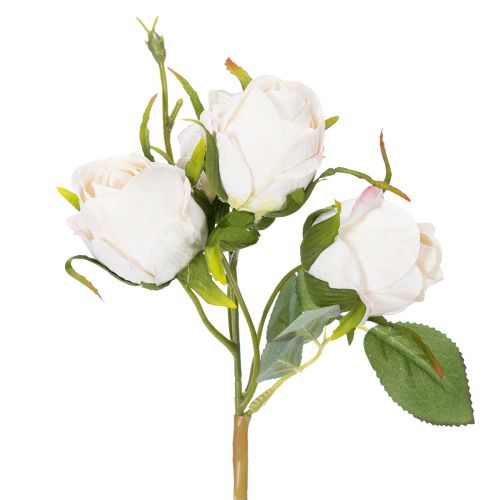 Article Bouquet de roses artificielles pour une décoration de table élégante, 31 cm, 3 pièces