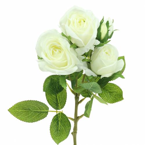 Rose blanche 40cm