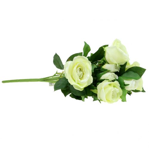 Floristik24 Bouquet de roses crème 48 cm