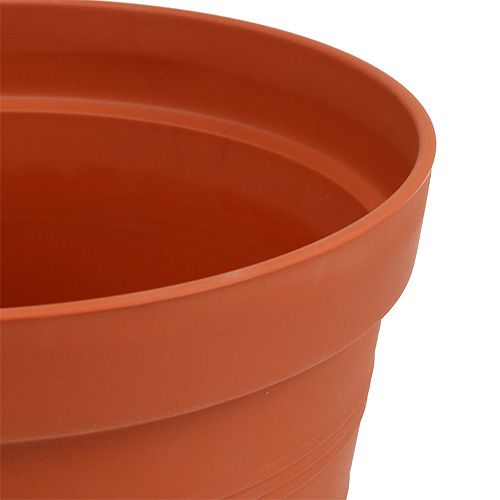 Article Pot de roses plastique 19cm terre cuite, 1pc