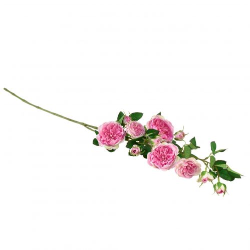 Article Branche de roses roses en soie branches artificielles roses crème 79cm