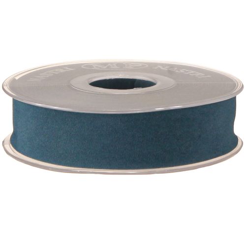 Article Ruban de velours bleu, ruban cadeau décoratif, 25 mm, 7 m